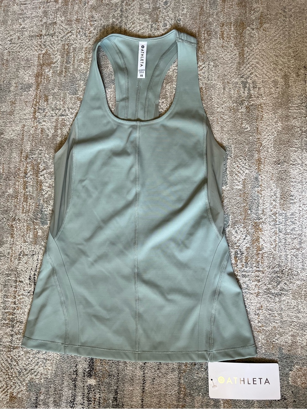 Athleta Intensity workout Tank top color Sage
XS